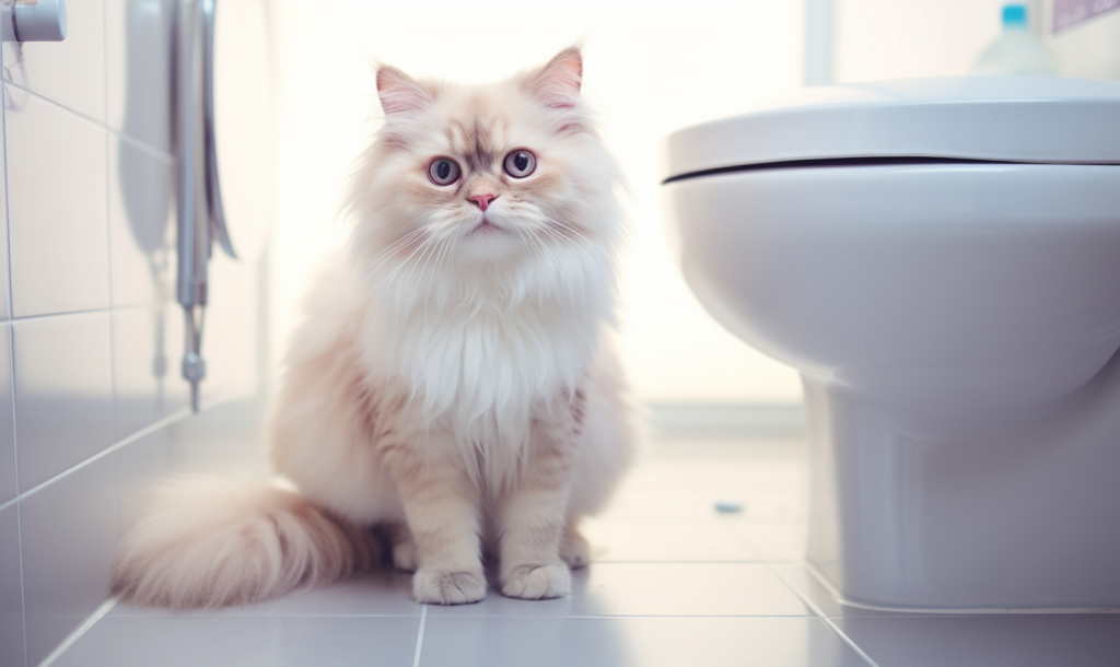 how to toilet train a cat