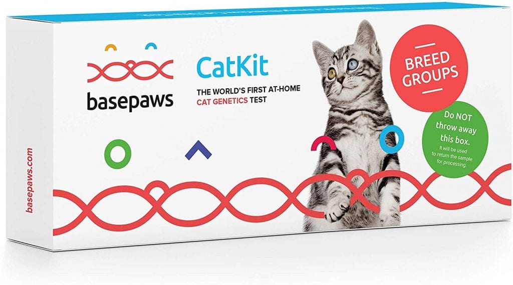 Basepaws cat DNA kit package