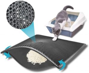 Cat litter mat that help to avoid cat litter mess