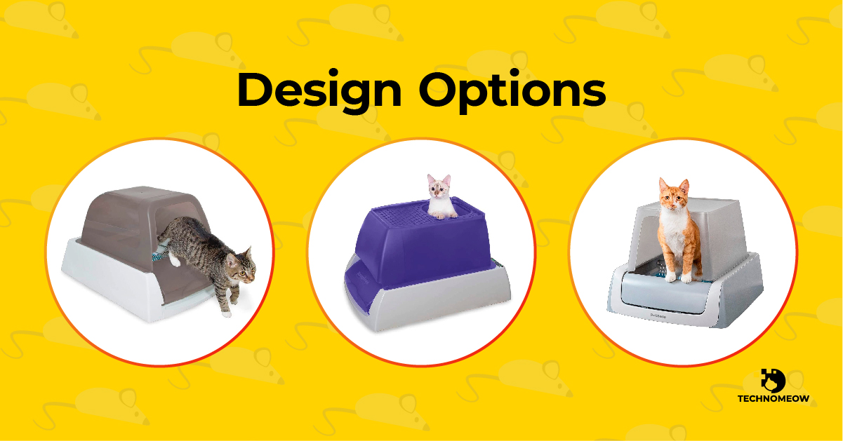 Design options for Petsafe litter
