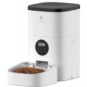 Showing Petlibro automatic cat feeder