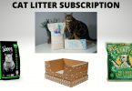 Some of the products provide cat litter subscription service