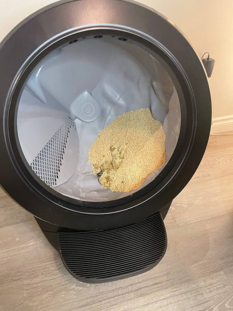 Cleaning cycle of Litter Robot 4