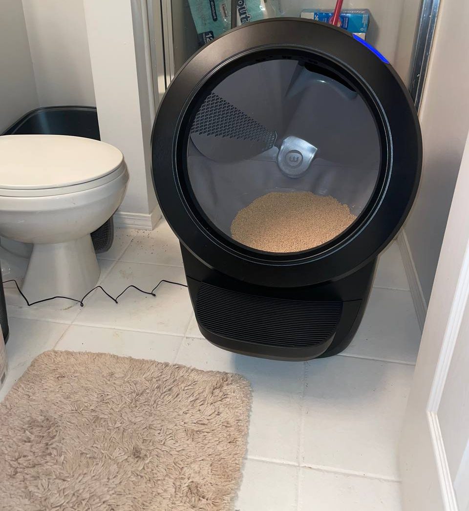 Litter robot 4 does not fit my washromm