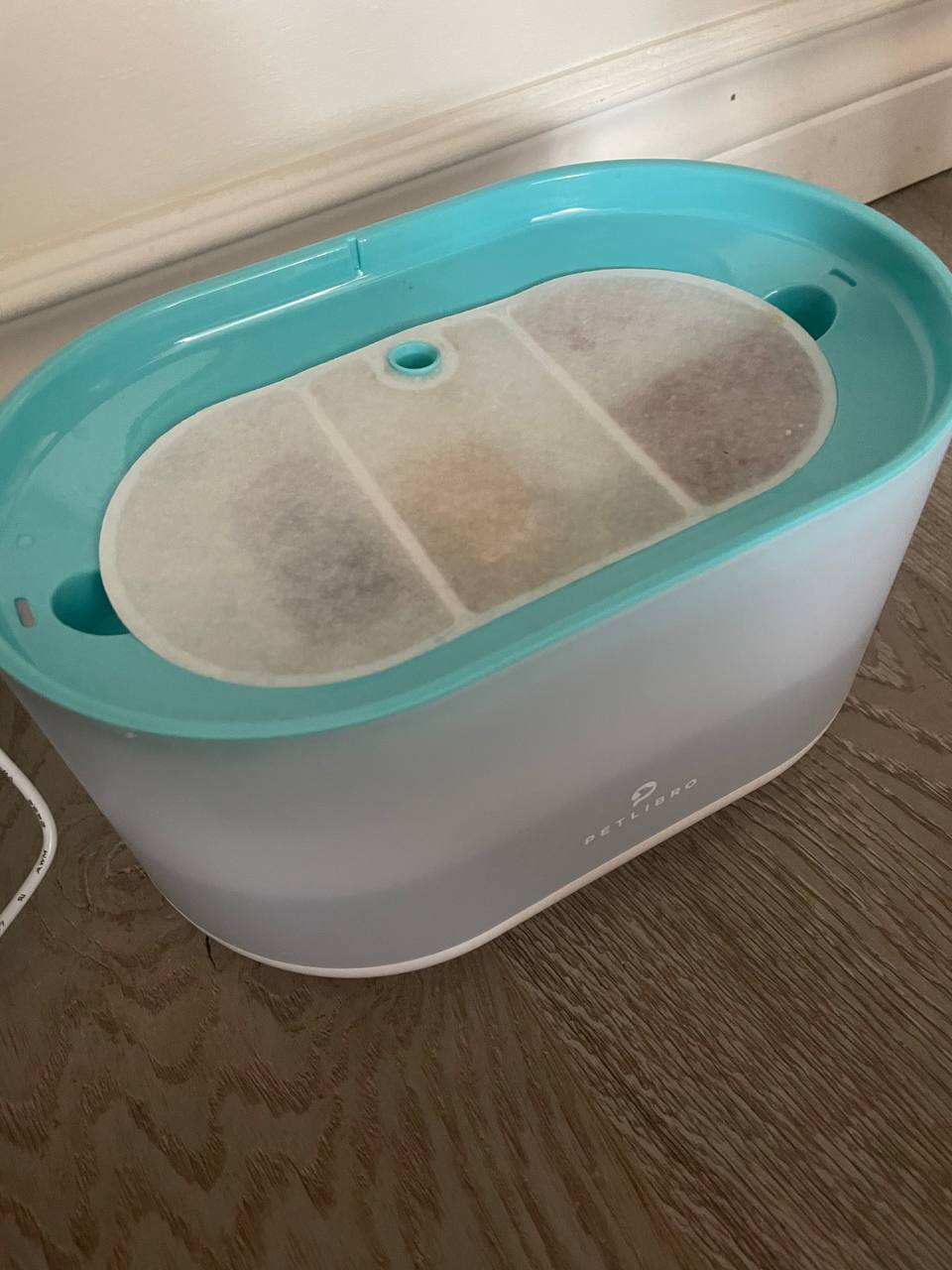 Filtration of Petlibro Cat Water Fountain