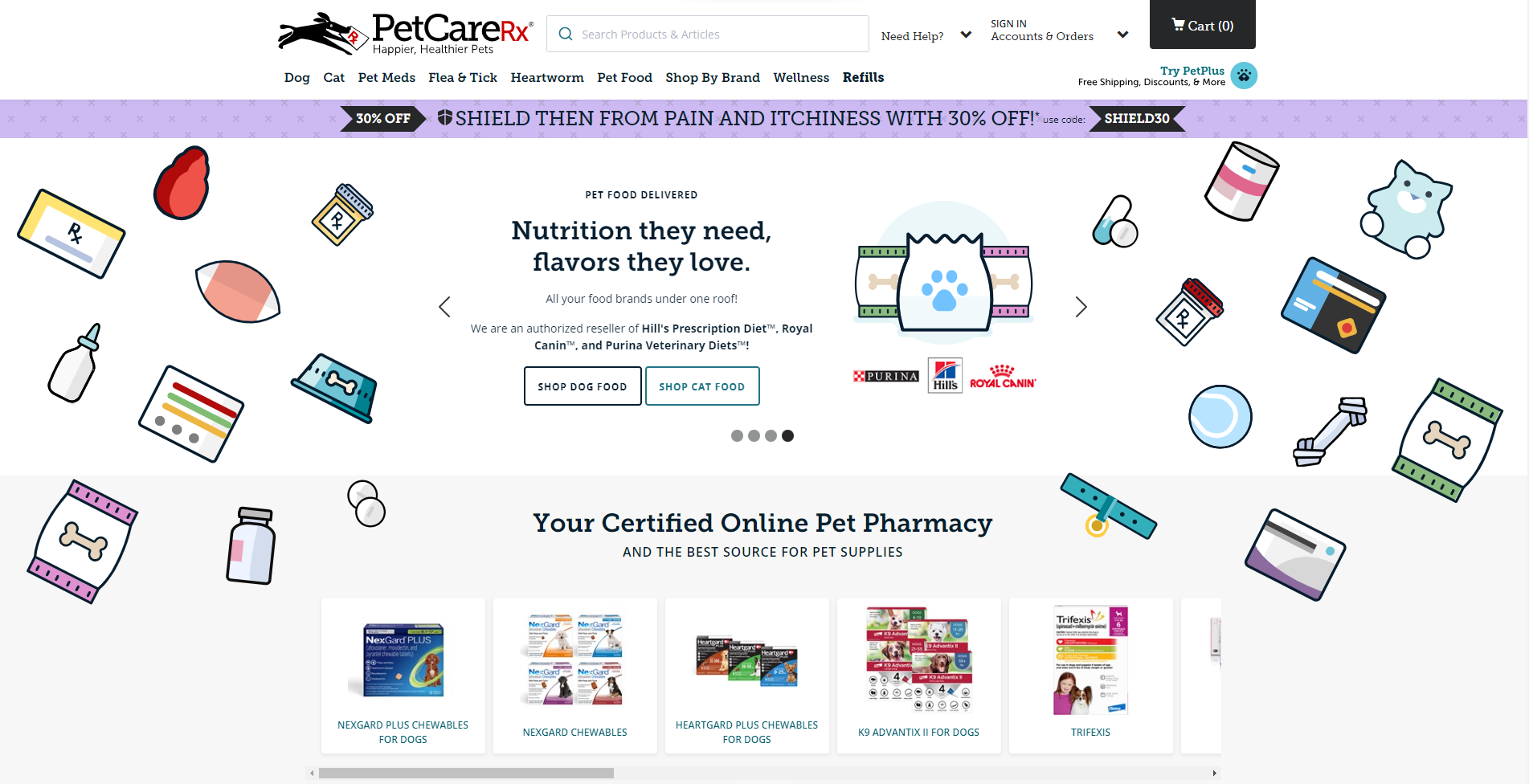 Pet Care RX online pet pharmacy