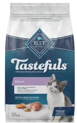 Blue Buffalo Tastefuls Natural Chicken Dry Kitten Food, 7-lb bag