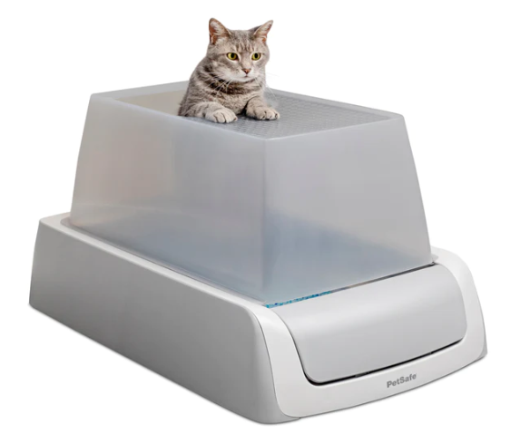 ScoopFree® Crystal Pro Top Entry Self-Cleaning Litter Box