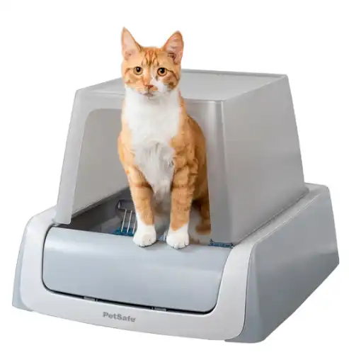 Petsafe ScoopFree Crystal Pro Front-Entry Self-Cleaning Litter Box