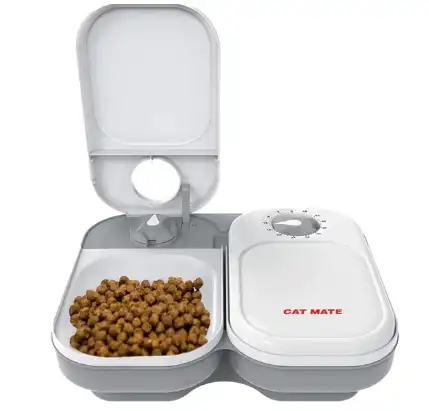 Cat Mate C200 2-Bowl Automatic Cat Feeder