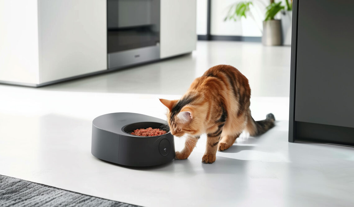 Wet Cat Food Feeder