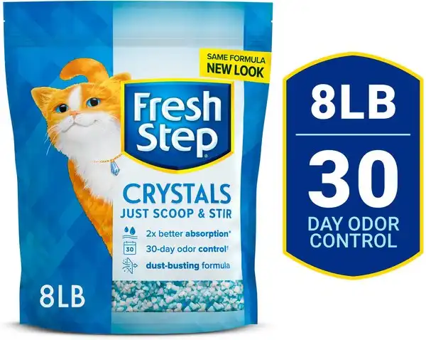 Fresh Step Premium Crystals Scented Crystal Cat Litter