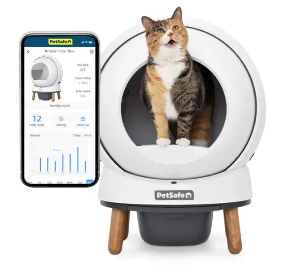 Petsafe ScoopFree® SmartSpin™ Self-Cleaning Litter Box