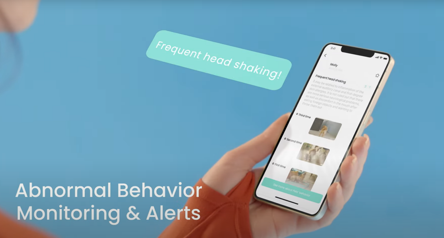 Behaviour Monitoring Camera SiiPet AI Pet Camera: Real-Time Pet Behavior Analysis | TechnoMEOW