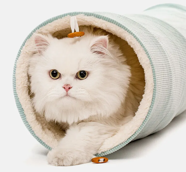 Whisker Corduroy Cat Tunnel