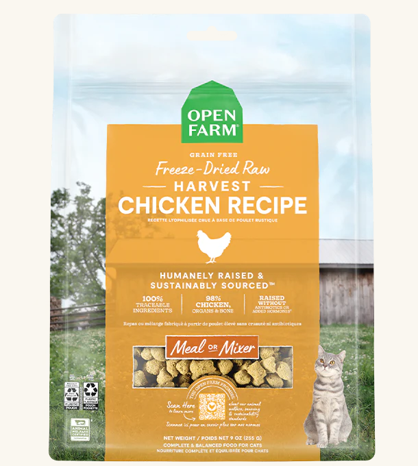 Harvest Chicken Freeze Dried Raw Cat Food