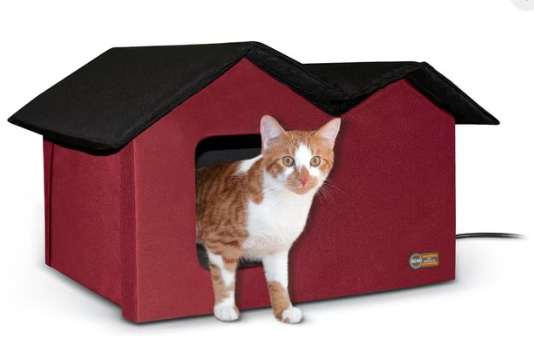 Outdoor Heated Cat House