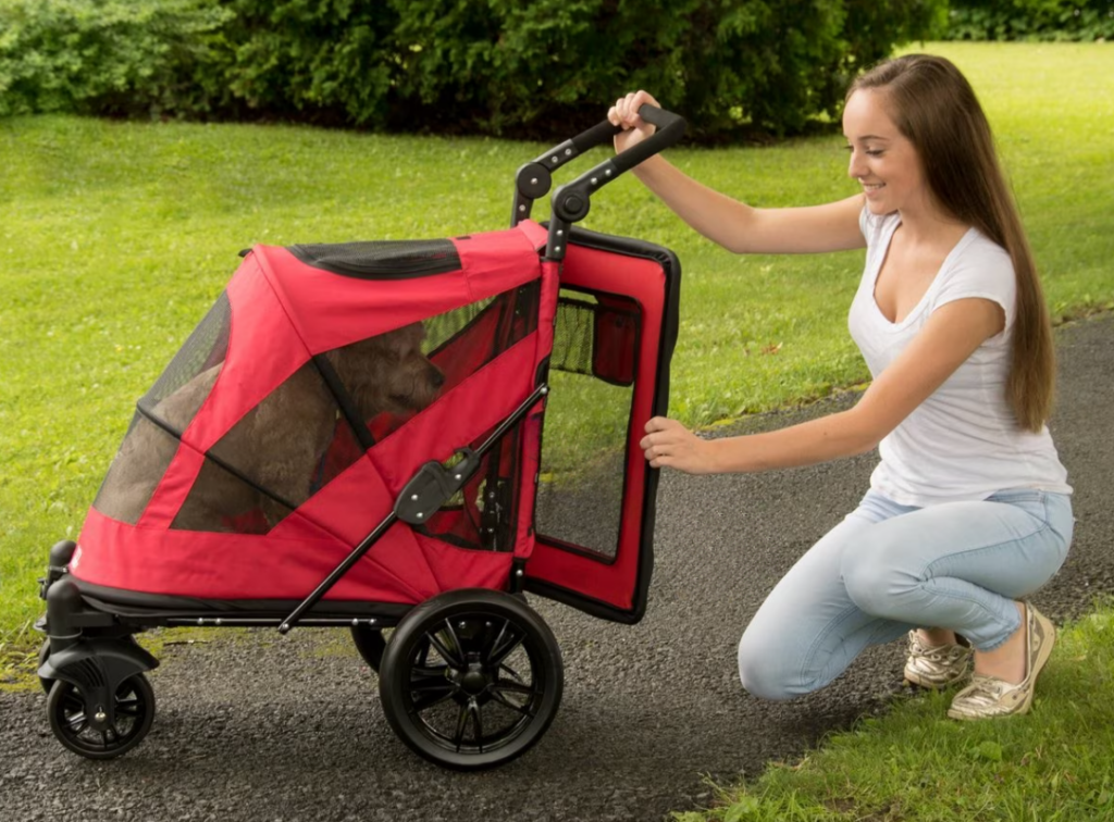 Pet Gear Excursion No-Zip Dog & Cat Stroller