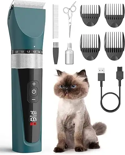 Oneisall Cat Clippers for Matted Hair