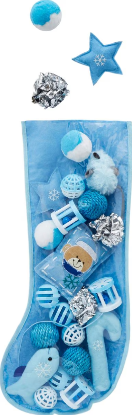 Frisco Holiday Stocking Variety Pack Cat Toy with Catnip