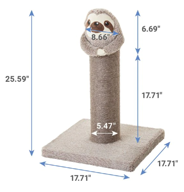 Frisco Sloth Cat Scratching Post