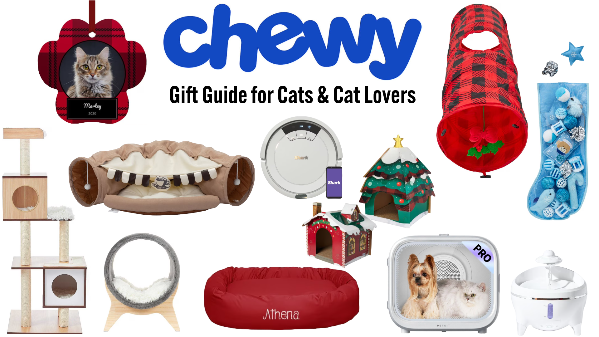chewy gift guide for cats and cat lovers