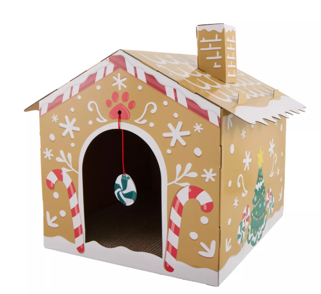 Merry & Bright Gingerbread House Hut