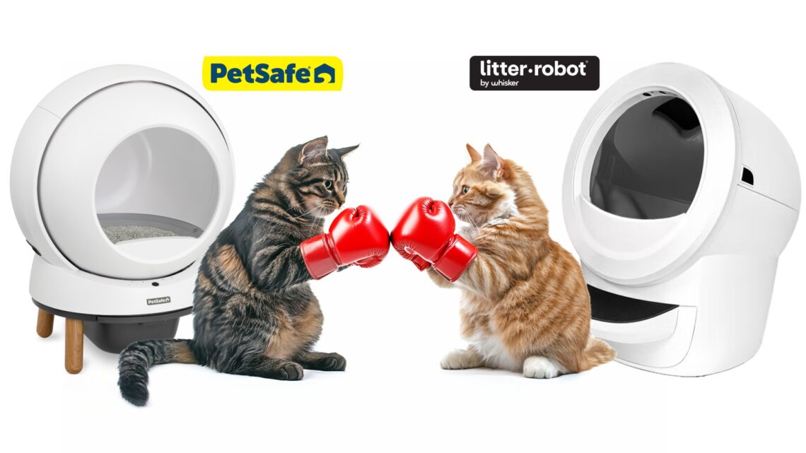 PetSafe ScoopFree SmartSpin Self-Cleaning Litter Box vs Litter-Robot 4