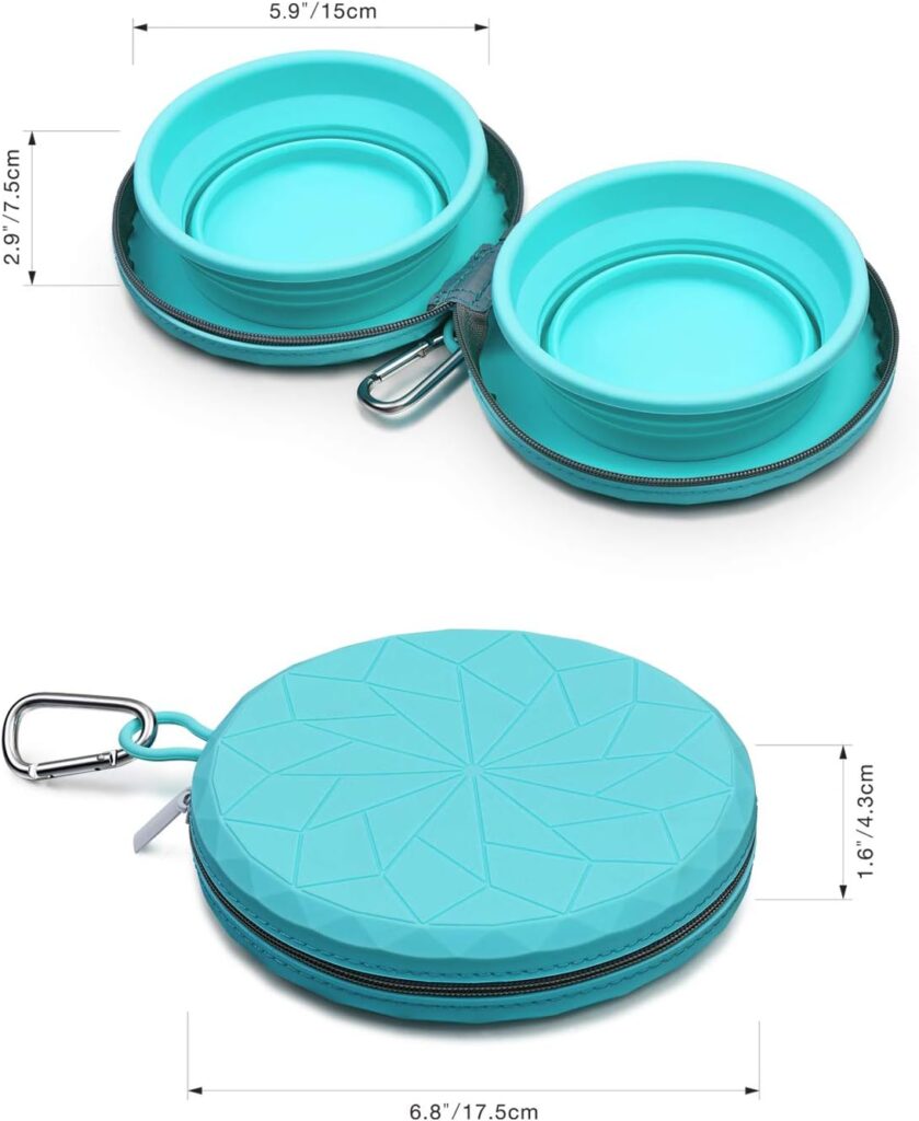 Collapsible bowls for Cats Bugout Bag