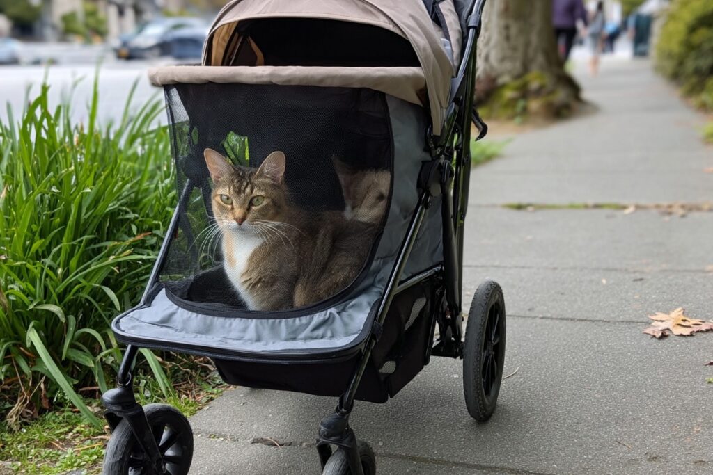 Does Your Cat Need a Cat Stroller? Pros, Cons, and Who They’re Really For