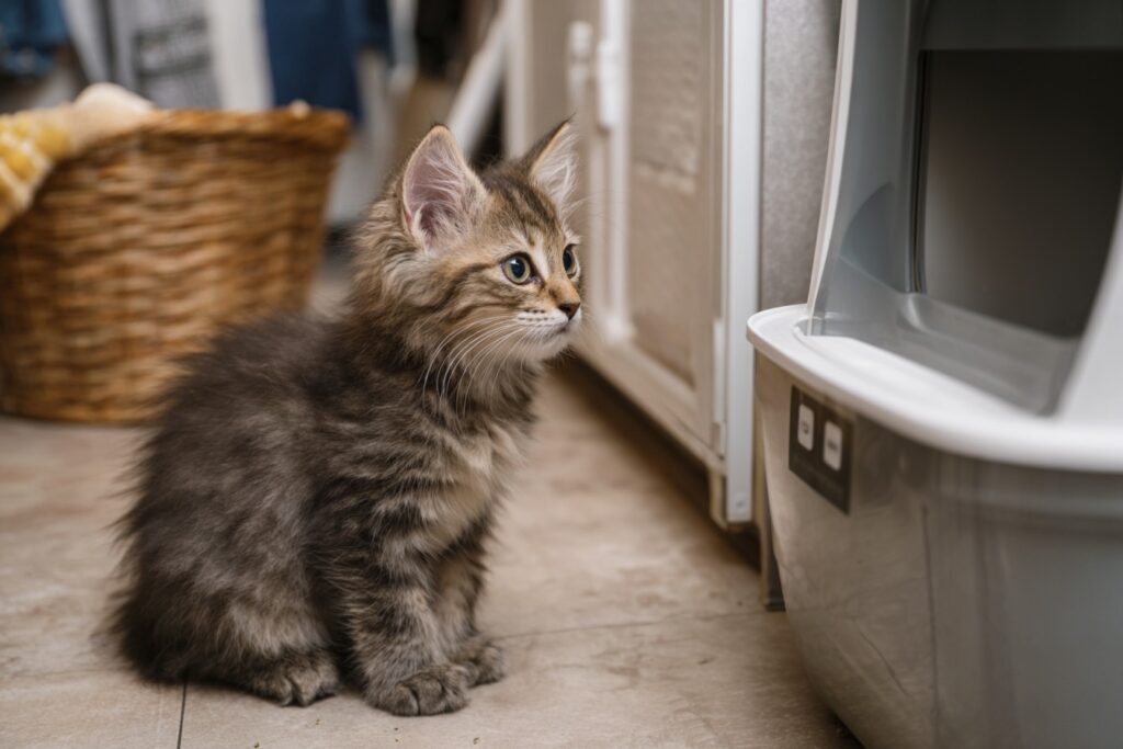 Is a Self-Cleaning Cat Litter Box Safe for Kittens?