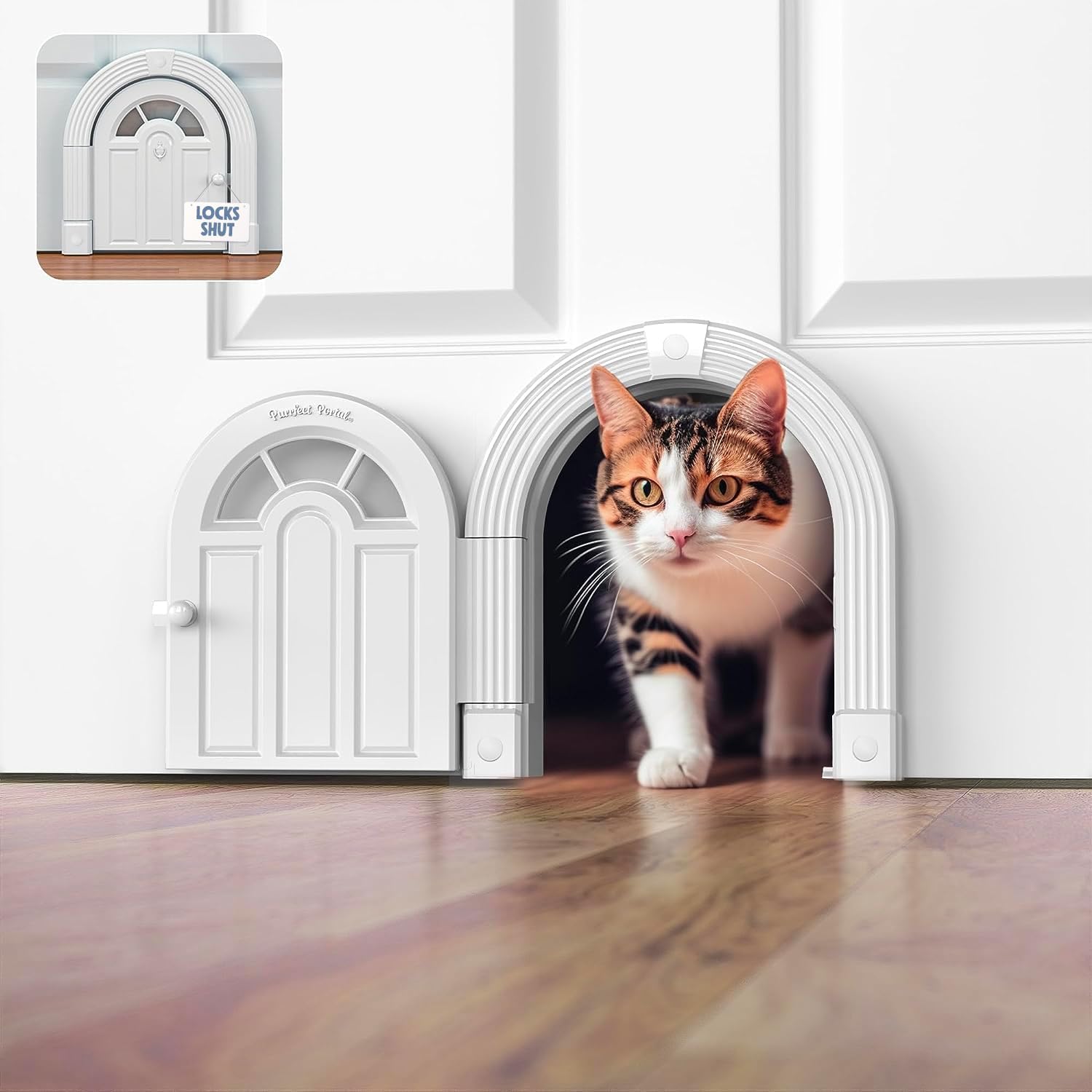 Meow Manor® Cat Door Interior Door