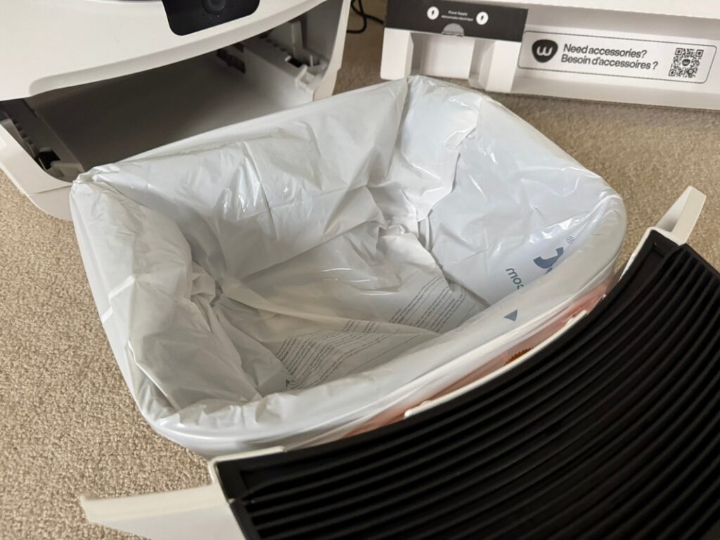 Litter-Robot 5 Pro Review waste drawer