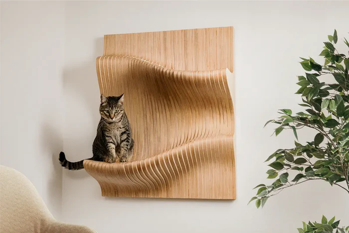 Nami Wave Wall Mounted Cat Lounger
