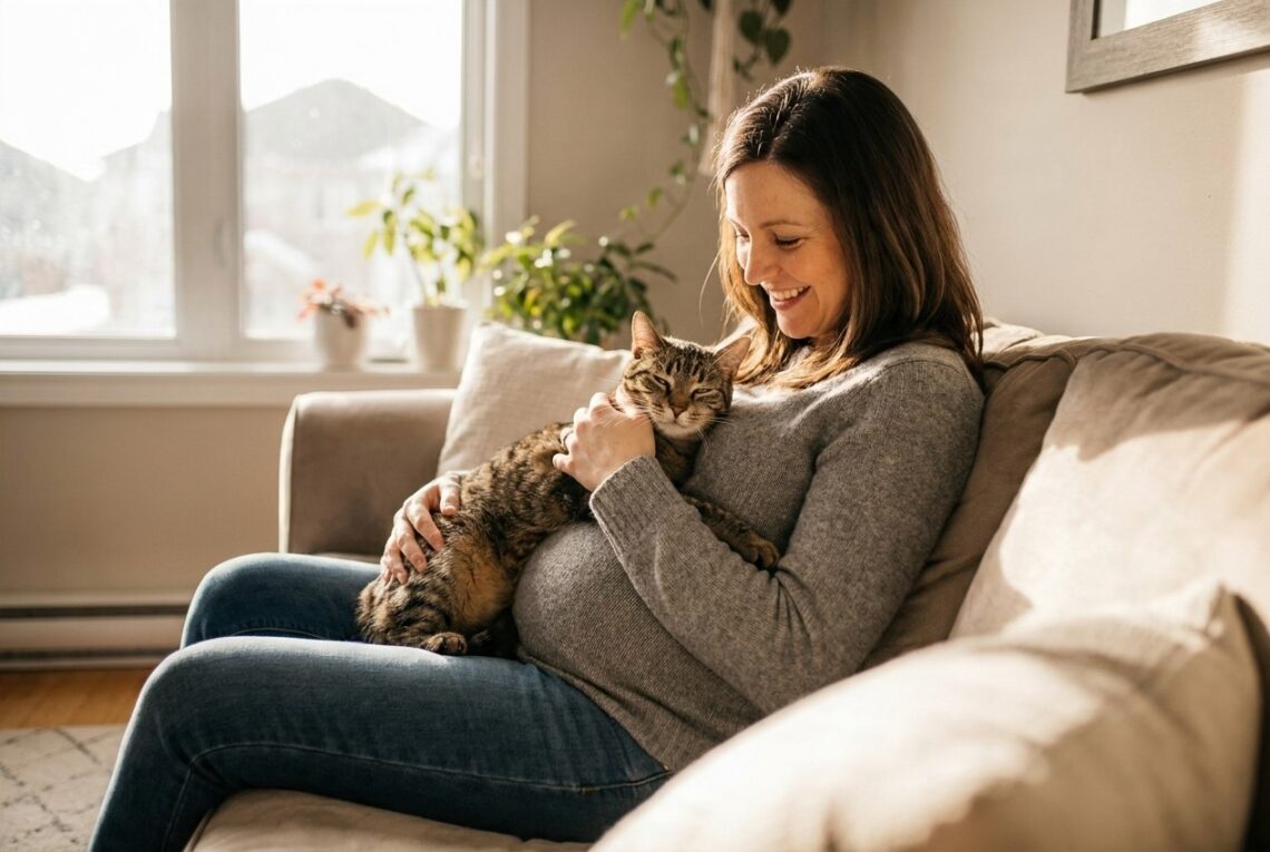 Pregnant With a Cat? How to Reduce Litter Box Risks Without Rehoming Your Pet