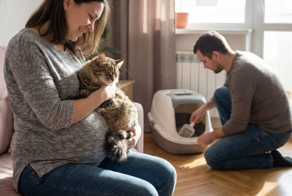 Pregnant With a Cat? How to Reduce Toxoplasmosis Risk
