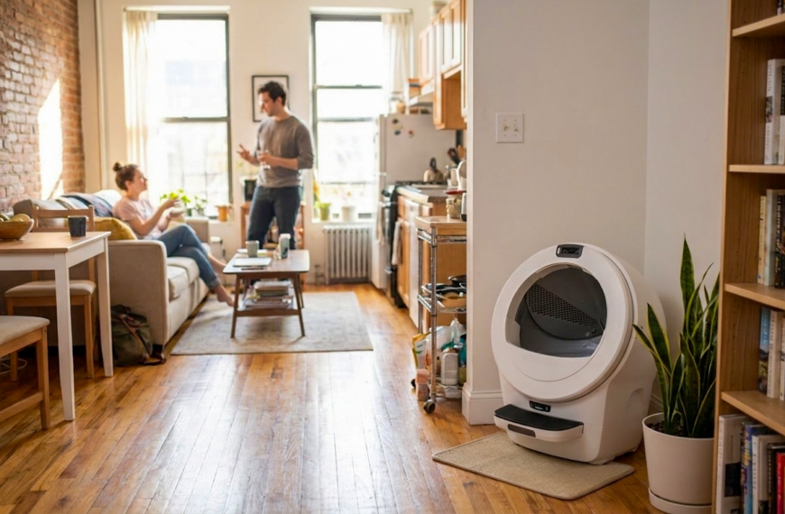 Litter Robot 5 for Small Spaces
